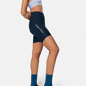 Outdoor Voices x Rapha Bike Shorts - Sky Captain